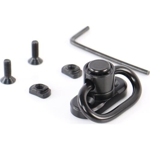 M-lok QD sling swivel stud mounting joint rail mounting tool search equipment for Mlok rail quick release QD sling swivel joint