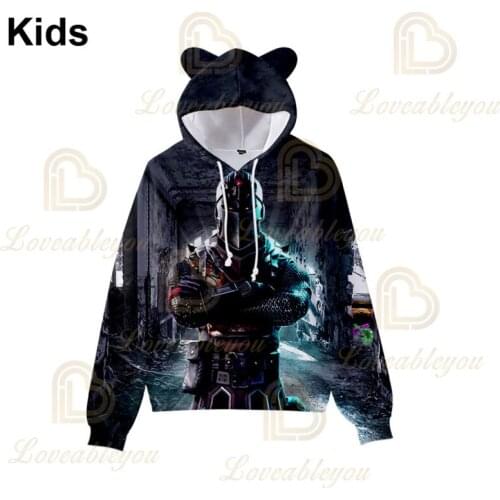 Shooting Game 3D Hoodie Men and Women Battles for Teen Girls Cartoon Tops Teen Clothes 6 To 19 Years Kids Sweatshirt