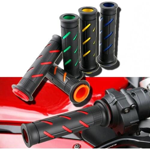 Universal Handle Grip Motorcycle Protaper Dirt Pit Bike Motocross 7/8" Handlebar Rubber Gel Hand Grips Brake grips