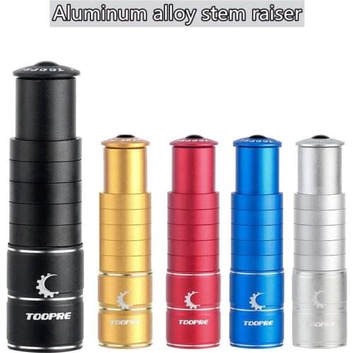 Bicycle Mountain Bike Handlebar Height Increaser Adjustable Handlebar Heightening Front Fork Tube Lifting Extender Accessories