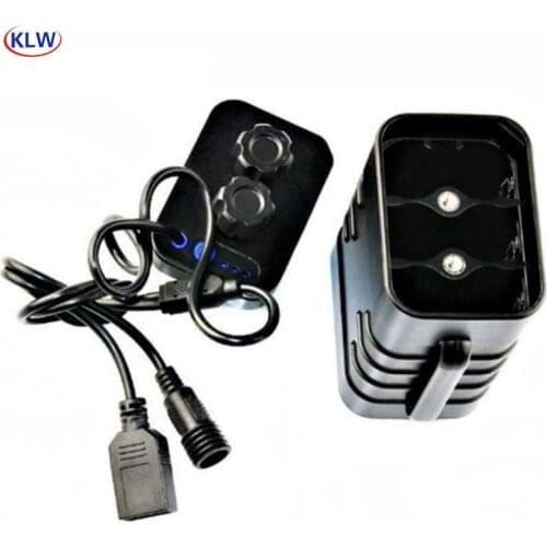 DIY powerbank for 6pcs Li-ion 18650 battery powered box high grade waterproof with USB / DC dual output interface for phone