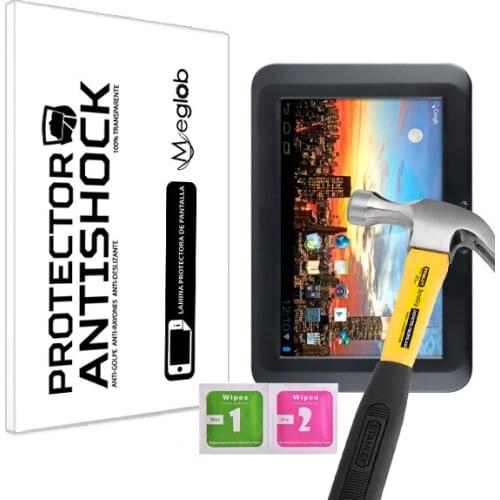 Screen protector Anti-Shock Anti-scratch Anti-Shatter compatible with Tablet Yarvik Luna 7