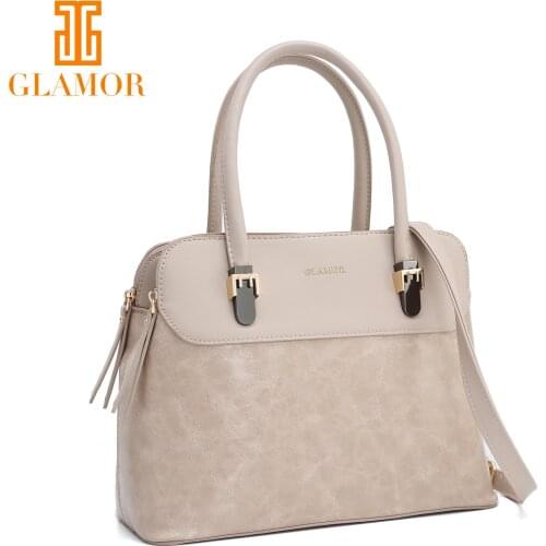 Top Brand Luxury Design Large Capacity Trendy Hand- Carrying Bag Shoulder Bag High Quality Pu Women Bag