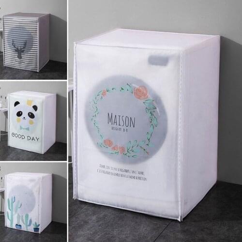 1pcs Washing Machine Dust Cover Sunscreen Dust Cover Household Automatic Drum Type Washing Machine Cover