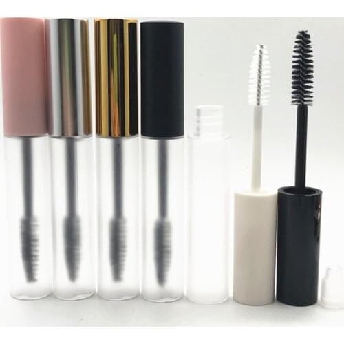10/30/50pcs Frosted Empty Eyelash Tube Mascara Cream Vial/Container Fashionable Refillable Bottles 10ml Makeup Tool Accessories