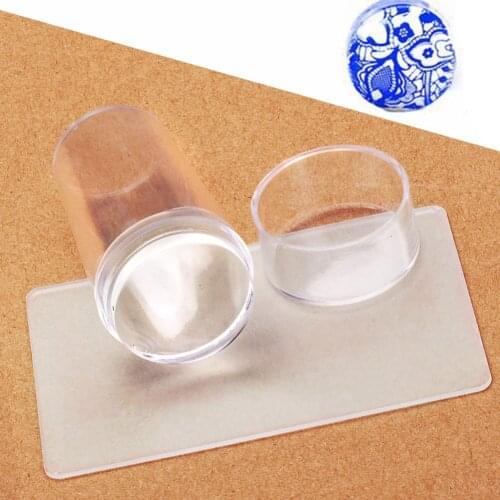 10 Pcs Stamping Plate + Clear Silicone Stamper + Scraper Nail Art Image Stamp Tool Manicure Template SANA889