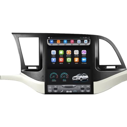 2016-2018 Elantra Avante 10.4 inch Vertical touch Screen Android Car GPS Navigation with multimedia Video Bluetooth Wifi