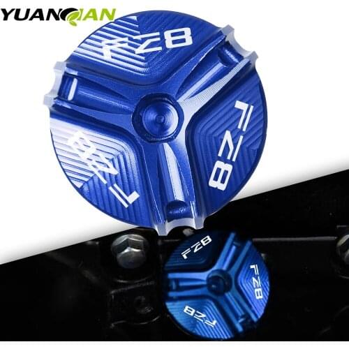 For YAMAHA FZ8 FZ-8 FZ 8 fz8 2010-2021 2011 2012 2013 Motorcycle CNC Accessorie Oil Filler Fill Cap Plug Cover Engine Oil Cup