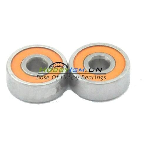 Hybrid ceramic Fishing Reel Bearing 2pcs 3x10x4 Hybrid Ceramic Stainless Lube Dry SMR623C 2OS A7 LD