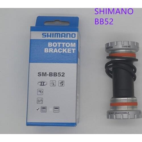 Original shimano SM BB52 Hollowtech II Mountain Bike Bottom Bracket 68/73mm BB52 Bottom Bracket