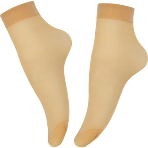 Summer Women Socks 2020 Fashion Transparent Nylon Socks Women Thin Ankle Sock Black Khaki Casual Silk Sock Female