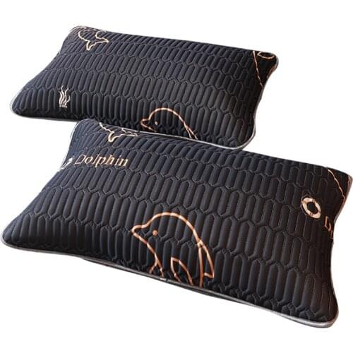 Summer Ice Silk Pillowcase One-Pair Package Household Cool Pillow Case Single Single Pillow Core Liner Cover Double Pillow Hea