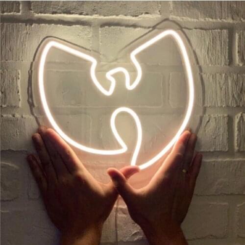 Custom Wu-tang Neon Party LED Neon Sign Wall Lights Party Wedding Shop Window Restaurant Birthday Decoration Bedroom neon sign
