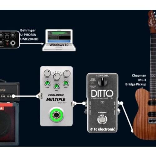 Guitar Effect Pedal Coolmusic A-MT6 Digital Heavy Metal Multiple 6 Models Distortion True Bypass Highly Recommended From OTHERS