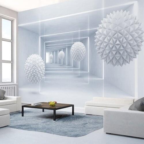 Custom Photo Wall Paper 3D Stereo Abstract Space Sphere Mural Wallpaper Living Room Bedroom Background Walls Papel De Parede 3D