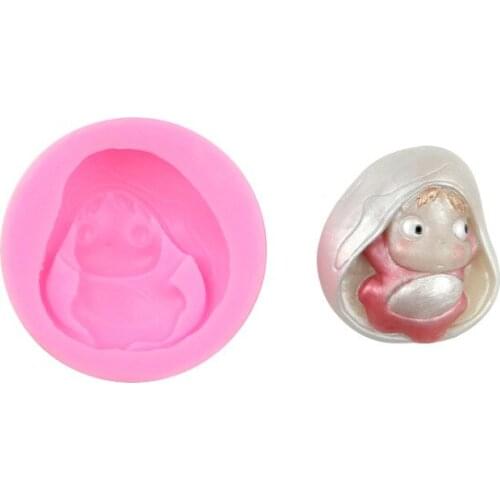 Ponyo Liquid Silicone Cake Mold Handmade Soap Mold XGY-366