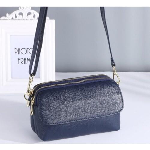 COMFORSKIN Luxurious 100% Genuine Leather Women Messenger Bag New Arrivals Cover Style Hand Bag For Female Large Capacity Bags