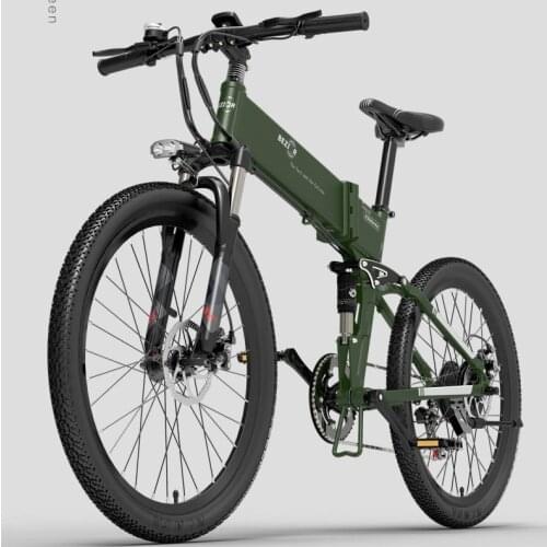 EU In Stock Folding 500W Electric Bicycle Bezior X500Pro 48V 10.4Ah Lithium Battery 7 Speed Shift Off Road Moped Electric Bike