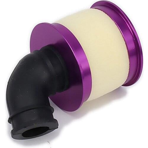 Air Filter Sponge Open Alloy Aluminum 04104 for 1/10 RC Hobby Model Nitro Car,purple