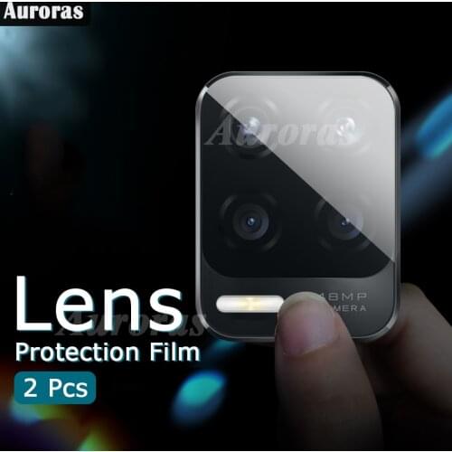 2 Pieces Lens Protection Film for Realme 8 Pro Tempered Glass Camera Protector Cover for Realme 8 5G Film Narzo 30 5G
