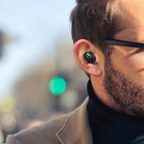 1Pc J22 Wireless Bluetooth headphone 4.1 In-ear Earphone Noise Reduction Sport Earbud Rechargeable headset