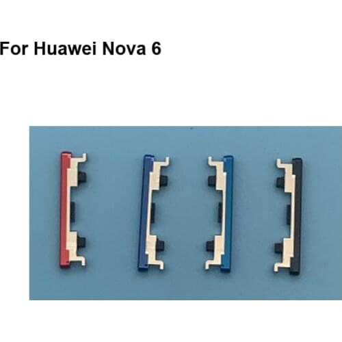 1PC Volume up/downButton key For Huawei Nova 6 Side buttons Volume Up Down Button For Huawei Nova6 Replacement Parts