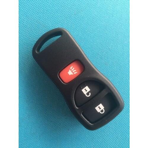 5Pcs/Lot Of New Replacement Key Case For Nissan Blank Keyless 3 Buttons Remote Shell No Logo Car Accessories Auto Parts Hot Sell