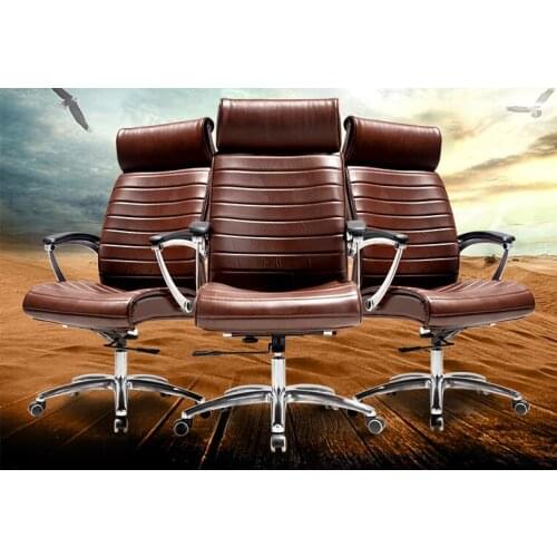 Free shipping of large chair boss chair.. Waist support office chair swivel chair lift