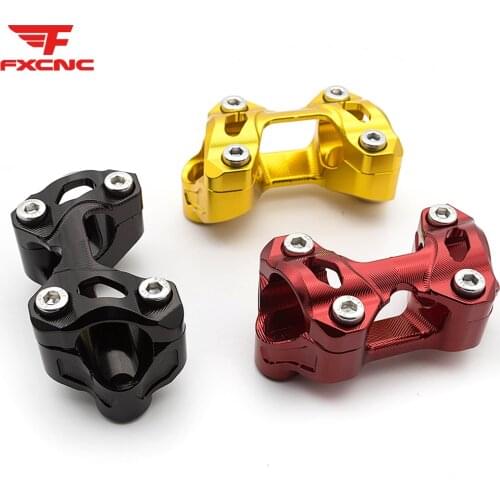 CNC Motorcycle Handlebar For Ducati MONSTER 696 2008-2014 28mm For Monster 1100 / EVO 2009-2013 Handle Bar Mount Clamp Set