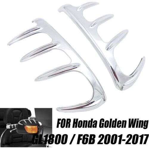 Motorcycle rearview mirror decorative cover turn signal decoration for Honda GL1800 F6B GL 1800 2001-2017