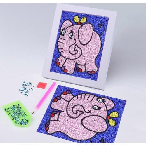 2019 Child Products Special Shaped Diamond Painting DIY 5D Partial Drill Cross Stitch Kits Crystal R accessories ramadan home