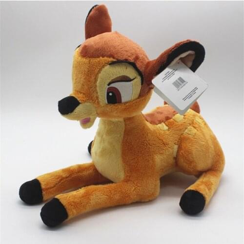 Disney Plush Toys Bambi Doll Stuffed Deer Soft Animal Toy Baby Kids Gifts