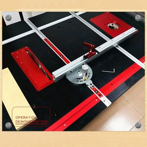 Electric Circular Saw Flip Cover Plate Flip-Floor Table Special Cover Plate Adjustable Aluminium Insert Plate For Table Saw