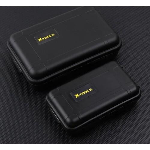 Watch Box Plastic Storage box with Sponge Aufbewahrungsbox ansehen reloj caja de almacenamiento montre Boîte de rangement Black