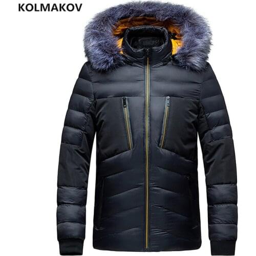 2021 Men duck down jacket winter coat ,Warm coats mens hooded thick Parkas Jackets Outwear High quality padded jacket men