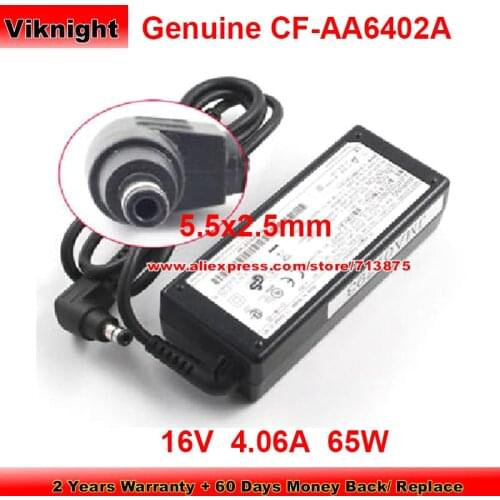 Genuine 16V 4.06A CF-AA6412C M2 AC Adapter for Panasonic Toughpad FZ-G1 CF-19 CF-30 CF-34 CF-18 CF-SZ6 CF-50 CF-51 CF-AA6402A