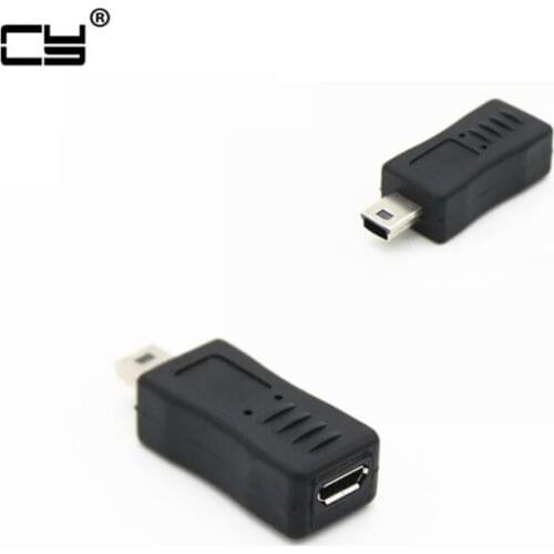 Type Straight / L Shape Black Micro / Mini USB Female to Mini / Micro USB Male Adapter Charger Connector Converter Adaptor