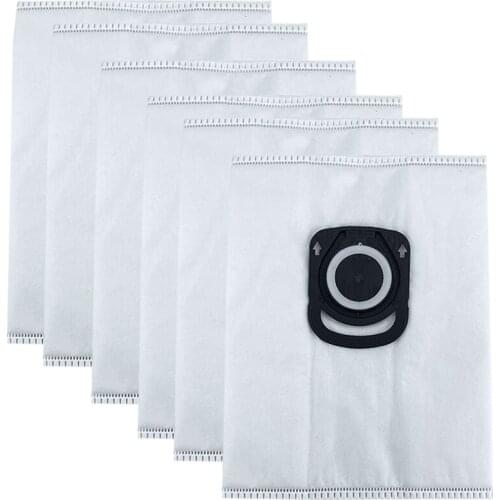 6 Pcs Dust Bags for Rowenta Silence Force 4A ZR200540 RO64Xx Vacuum Cleaner Filter Bolsa de Basura Parkside BPfire