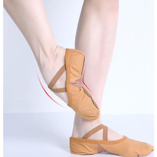 3pcs professional quality Children dance slippers canvas soft Sole belly yoga gym ballet shoes girls woman man ballerina