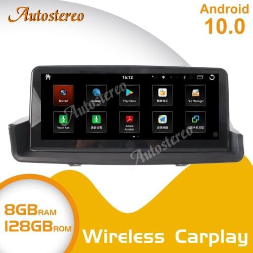Android 10 8+128GB For BMW 3 E90/E60 CCC CIC Car Multimedia Player Head Unit Auto Stereo Car GPS Navigation Radio Tape Recorder