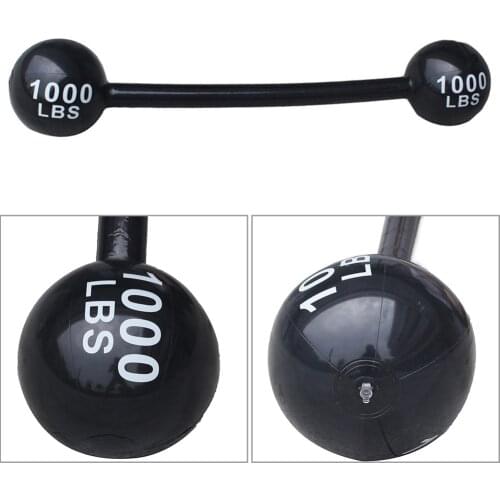 Kids PVC Thickened Inflatable Barbell Toys Baby Fitness Dumbbell Parent-Child Interactive Sports Toy Party Decor