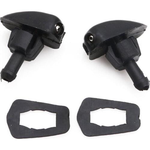 JX-LCLYL 2pcs Universal Car Window Windshield Wiper Washer Nozzle Water Spray Jet