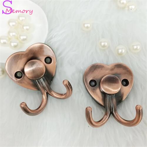 Love Ivory hook Curtain Tie Back Tieback Holders Wall Hooks Hanger Home Decoration