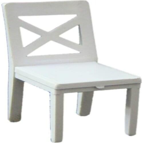 20pcs 1/20 1/25 1/30 ABS Plastic Miniature Model Chair DIY Building Sand Table Scene Production Materials Indoor Furniture