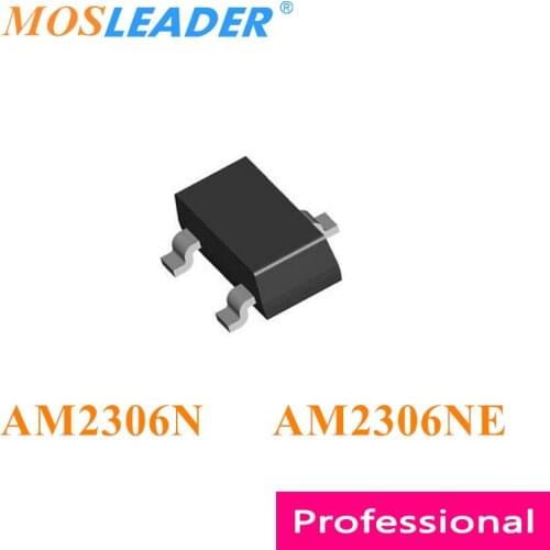 Mosleader AM2306N AM2306NE SOT23 3000PCS AM2306N-T1-PF AM2306NE-T1-PF AM2306 Chinese N-Channel 20V 30V High quality Mosfets