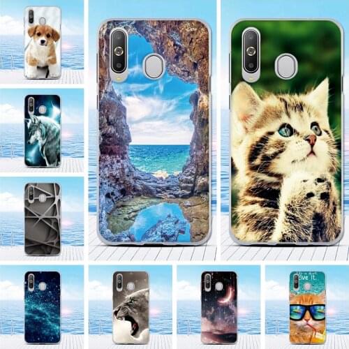 For Samsung Galaxy A8s Soft Silicone Phone Cover For Samsung Galaxy A9 Pro 2019 Thin TPU Painting Bumper Case Back Shockproof