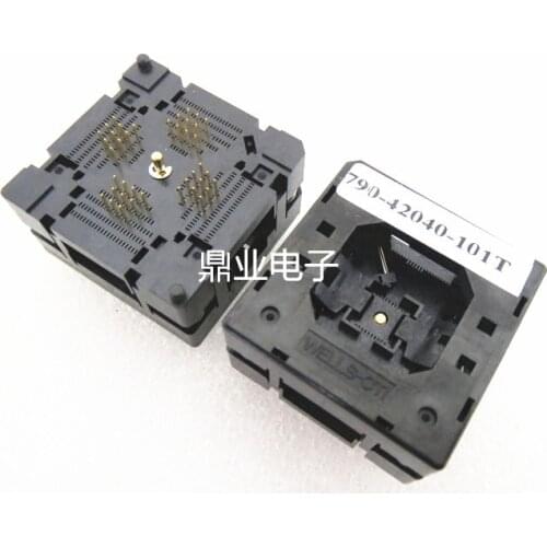 Opentop QFN40 6*6MM 0.5pinth Open Top test seat IC Burning seat Adapter testing seat QFN40 Test Socket test bench