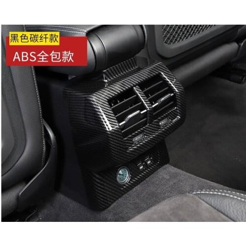 Fit for Audi 19 Q3 modified exhaust vent anti kick pad air conditioning decorative frame interior modification accessories