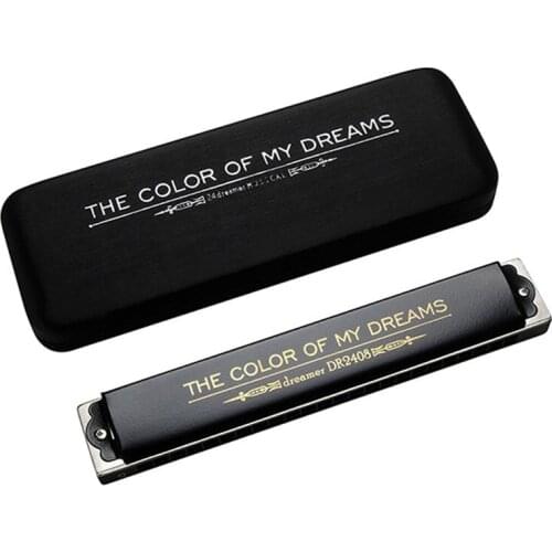 Swan Dreamer 2408 Polyphonic Harmonica Japanese Imported Gong 24-Hole Professional Performance Harmonica Beginner Student Adult