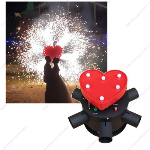 Firing System Cold Fountain Firework Spark Wedding Pyrotechnic Machine Stage Pyro Wireless Remote Control Ignition Device Heart